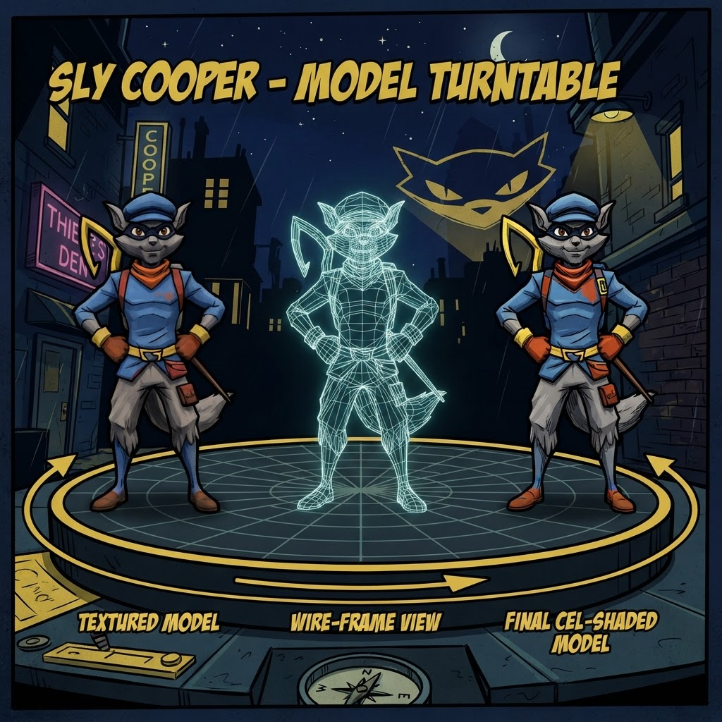 Portada del proyecto Modelado de personaje estilizado