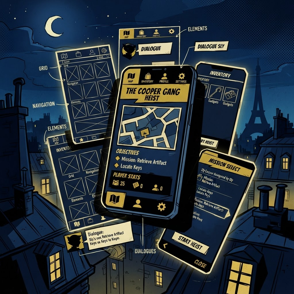 Portada del proyecto App móvil · Diseño UX/UI